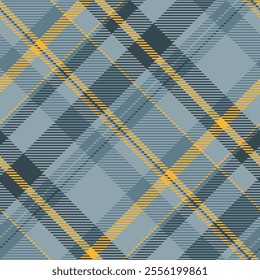 Kilt fabric background plaid, row texture tartan vector. Seasonal check pattern seamless textile in cyan and pastel colors palette.