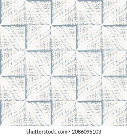 Kilt Texture. Seamless Grunge Background With Hand Painted Crossing Brush Strokes For Swimwear, Upholstery, Textile. Rustic Check Texture. Vector Seamless Tartan. Scottish Ornament