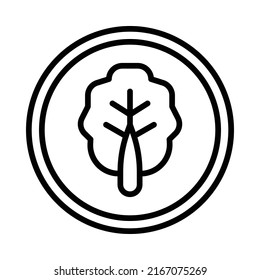Kimchi Icon. Line Art Style Design Isolated On White Background