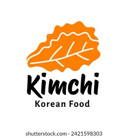 Kimchi Logo Korean Food Vector Template, for Organic Healthy Traditional Homemade Food Graphic Designs Inspiration