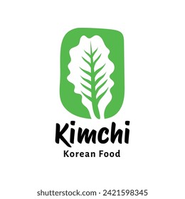 Kimchi Logo Korean Food Vector Template, for Organic Healthy Traditional Homemade Food Graphic Designs Inspiration