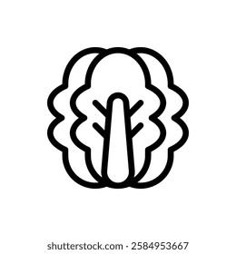 Kimchi Outline Icon. Kimchi Icon