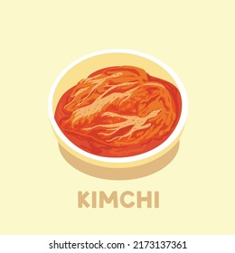 Kimchi traditional korean spicy food 