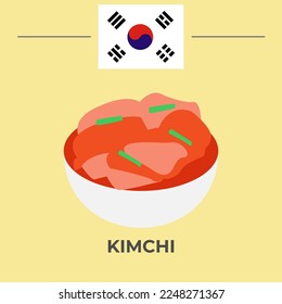 Kimchi vector eps 10. easy to edit
