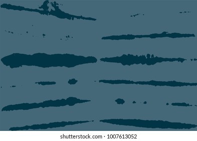 Kimono Geometric Vector Watercolor Stripes Seamless Summer Pattern. Shibori Tie-Dye Paint Splashes. Japanese Ink Painting Boho Indigo Abstract Fabric Texture. Horizontal Textile Background