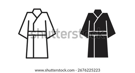 Kimono icon symbol for your web designs. Icon logo, app, UI.