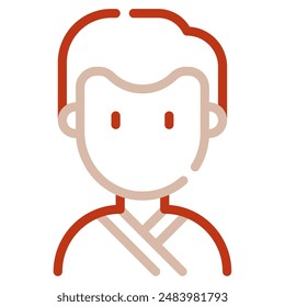 Kimono icon for web, app, infographic, etc