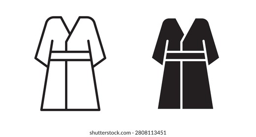 Kimono значок веб-дизайн в векторном..
