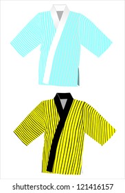 kimono on a white background