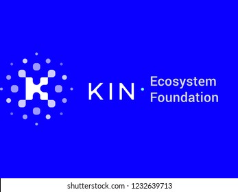 Kin Ecosystem Foundation Cryptocurrency vector icon