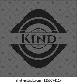 Kind black emblem