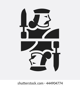 Kind card icon illustration isolated vector sign symbol