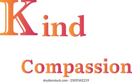 Kind Compassion T-Shirt Creative Design with Special Quote