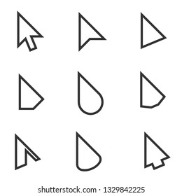Kind of cursors icons.
