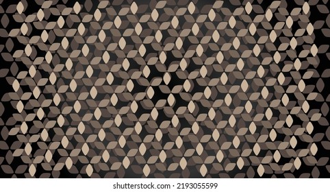 It's a kind of dry forest with dry leafs in brown color. Very rich and luxurious pattern design.