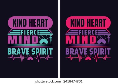 Kind Heart, Fierce Mind, Brave Spirit, Nurse Life, Saving One Patient At A Time, Nurse Life, Hospital nurse T-Shirt, Doctor student shirt model, Half Leopard Nurse, Unique Profession-Themed Design