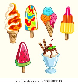 Kind of Ice Cream with new design