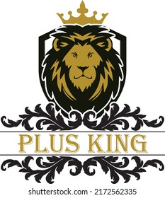Kind Lion Luxury Logo vactor