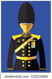 a kind of navy uniform