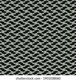 A kind of net made in the graphic version. Monochrome textile pattern.