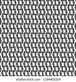 A kind of rectangular shapes chained or connected each other. Monochrome textile pattern. Background with a geometric motif. Vector illustration.