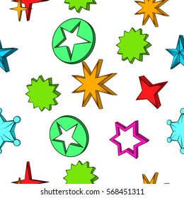 Kind of star pattern. Cartoon illustration of kind of star vector pattern for web
