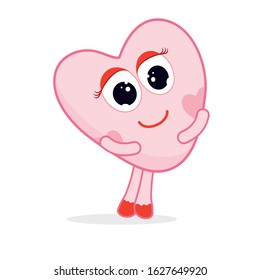 kind sweet heart vector graphics