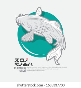 A kind of variety koi fish vector illustration. Good for decoration or any oriental design element.
