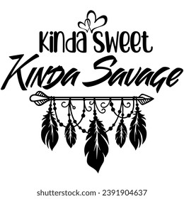 tipo dulce tipo salvaje negro vector diseño gráfico y archivo de corte