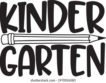 Kinder Garden Logo Inspirational Positive Quotes Stock Vector (Royalty ...