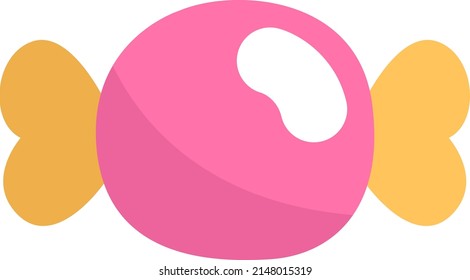 Kindergarten candy, illustration, vector on a white background.