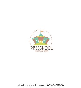 KinderGarten illustration template