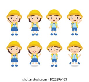Kindergarten Kids Student