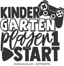 Kindergarten Player 1 Start - Kindergarten Design