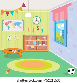 10,115 Kindergarten classroom cartoon Images, Stock Photos & Vectors ...