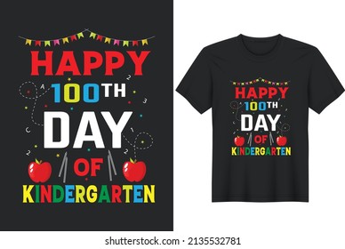 Kindergarten School Teacher Quotes Typography T-Shirt Design, Posters, Greeting Cards, Textiles, and Sticker Vector Illustration