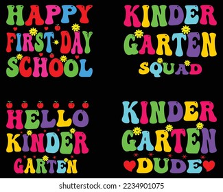 Paquete de diseño de la plaza de jardines de infancia Svg.