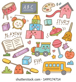 Kindergarten Toys And Equipment Doodle Set