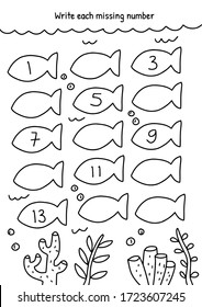 Kindergarten Worksheet Printable Activity Book