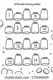 Kindergarten Worksheet Printable Activity Book