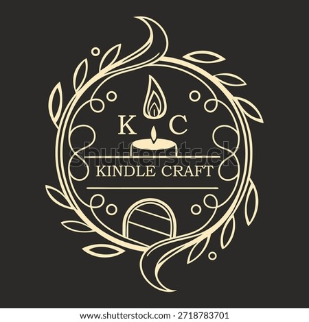 KINDLE CRAFTVECTOR  LOGO DESIGN TEMPLATE