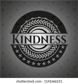 Kindness dark badge