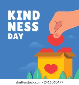 Kindness Day Illustration Design Template