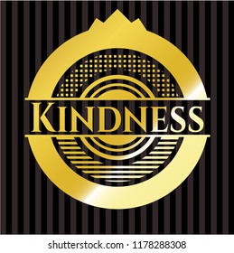 Kindness Golden Emblem Badge Stock Vector (Royalty Free) 1178288308 ...