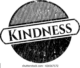 Kindness grunge stamp