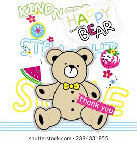 the kindness of the happy bear