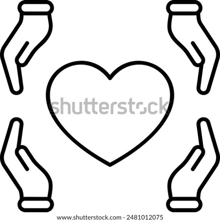 Kindness Icon - Celebrating Compassion, Generosity, and Acts of Goodwill