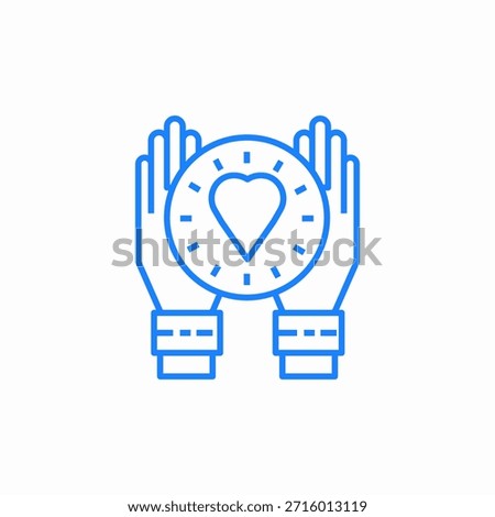 kindness icon icon sign vector
