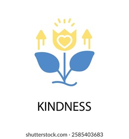 kindness icon. vector.Editable stroke.linear style sign for use web design,logo.Symbol illustration.