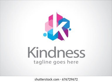 Kindness Logo Template Design